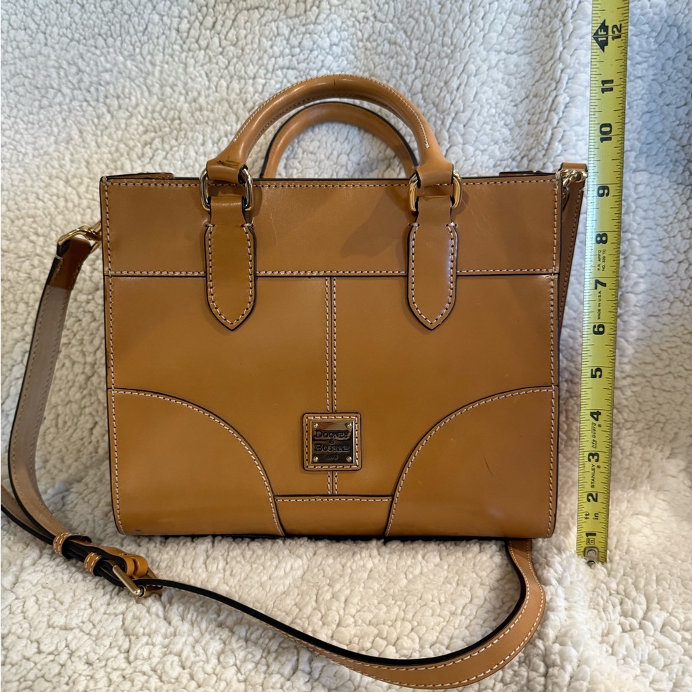 Dooney & Bourke Brown Leather Satchel